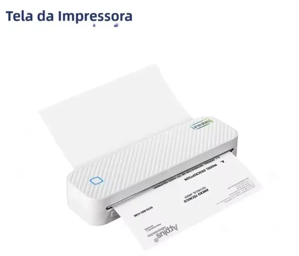 Impressora A4 portátil térmica 