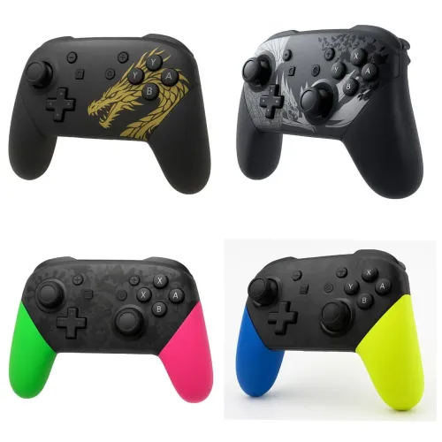 Pro Controller Nintendo Switch Controle Sem Fio Linha Premium - Todas as Cores