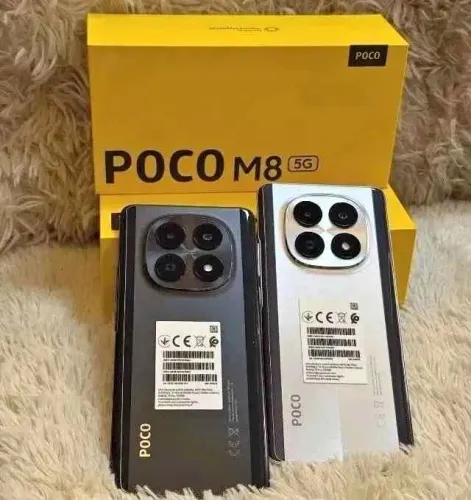 Poco M8 5G 12/512 Preto Lacrado