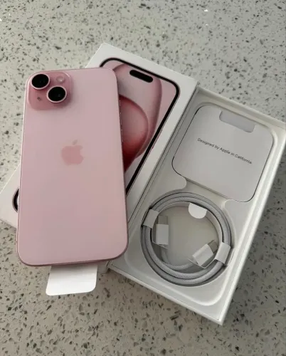 Iphone 15 128gb rosa 06 meses de garantia 