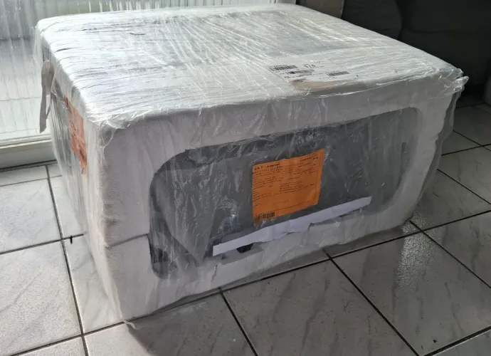 Microondas Mondial - Inox - 34L - Novo