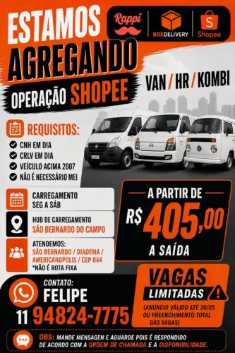 ENTREGA PORTA A PORTA SHOPEE