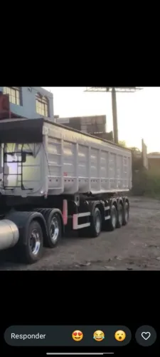 Carreta Rossetti 2018 com inclinômetro no controle sem pneus
