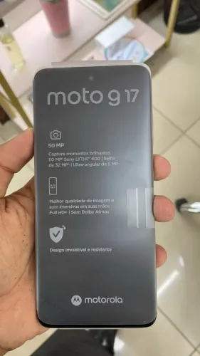 MOTO G17 LACRADO NOVO
