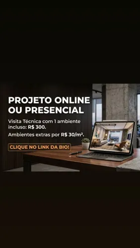 Projeto de móveis planejados e decoração
