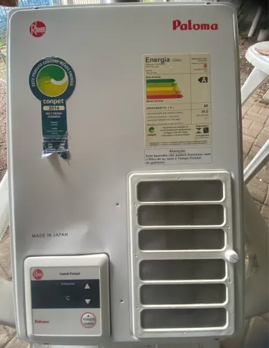 Aquecedor de água a gás Rheem Paloma 26l/1min Bivolt