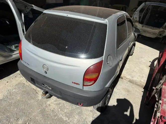 Tampa Traseira Celta 2001 2002 2003 Prata Original Peças Capô Traseiro Sem Vidro Fechadura