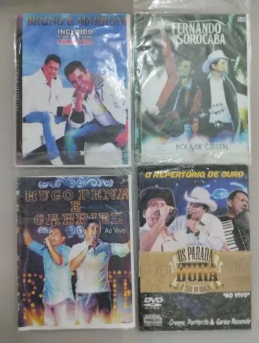 DVDs Diversos Sertanejos