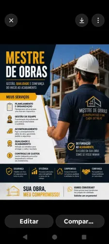 Encarregado Mestre de obras