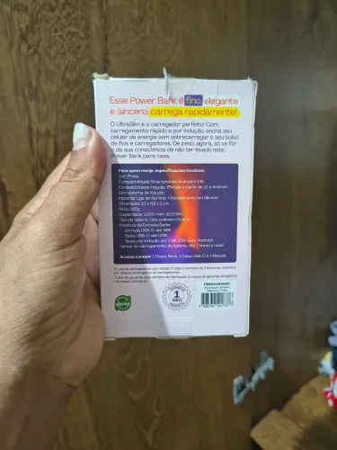 Carregador portátil novo