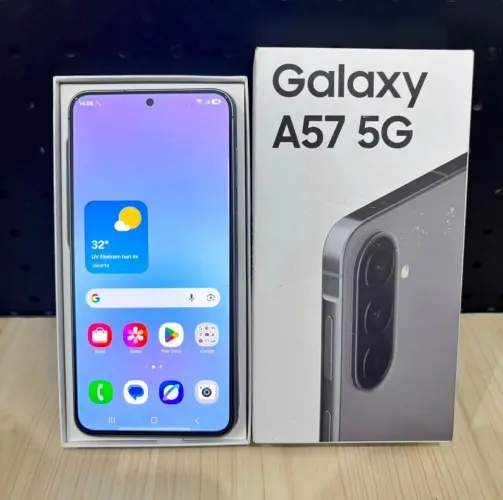 SAMSUNG GALAXY A57 5G EM ESTADO DE NOVO NA CAIXA