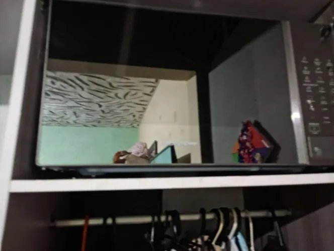 Venda microondas Brastemp espelhado