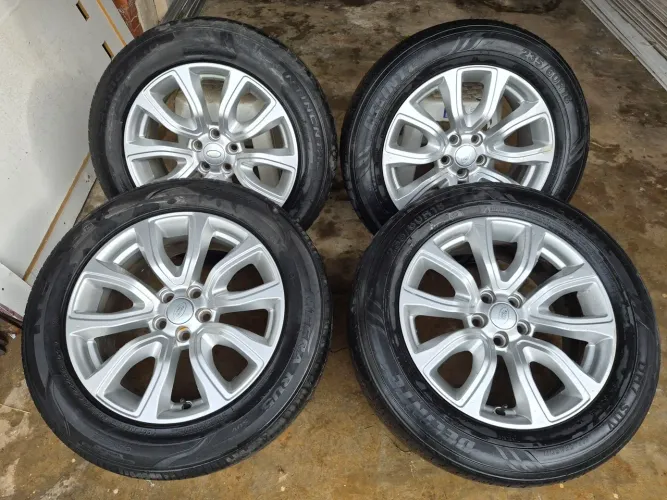Jogo de rodas original Land Rover aro 18 pneus 235/60 r18