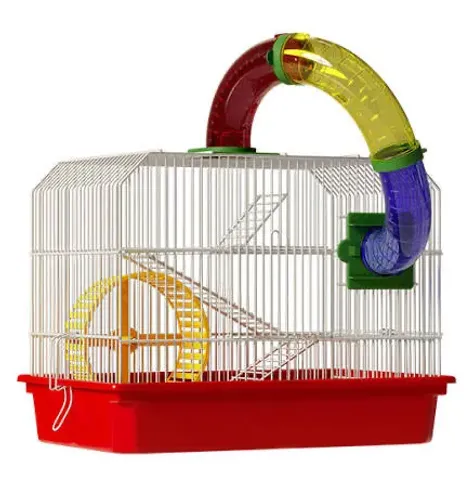 Gaiola Hamster com tubo  