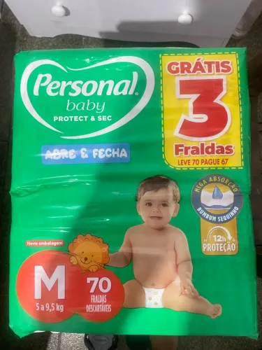 Fralda descartável
