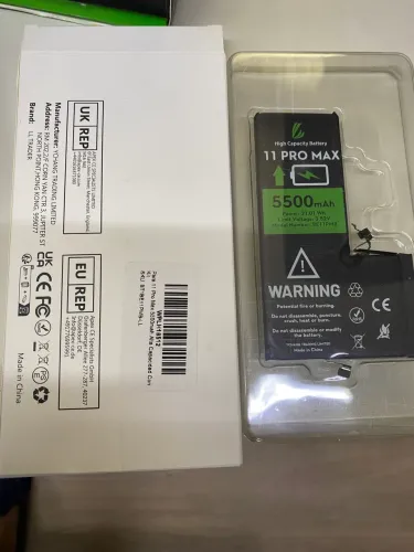 Bateria alta potência para iPhone 11 PRO MAX