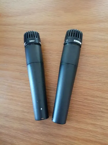 Par de Microfones Shure 57 (Original)