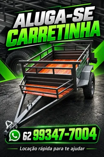Aluga-se carretinha