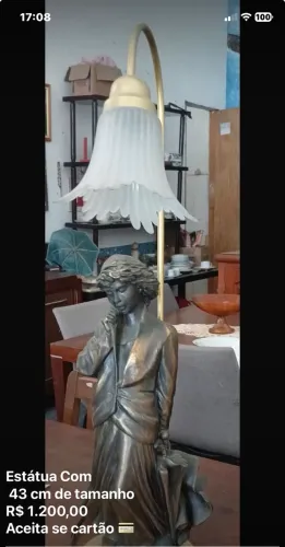 Estátua decoração
