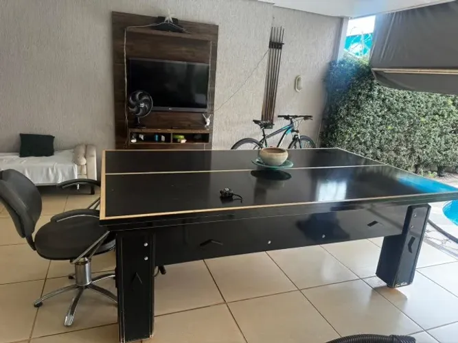 Metade sinuca/ ping pong