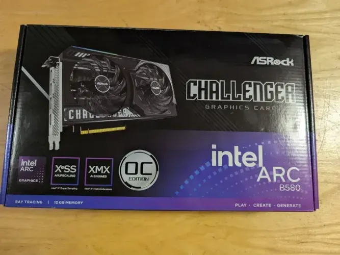 Placa de Vídeo Arc B580 12gb Asrock