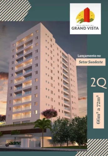 Aluga-se Apartamento 2 qts, setor sudoeste