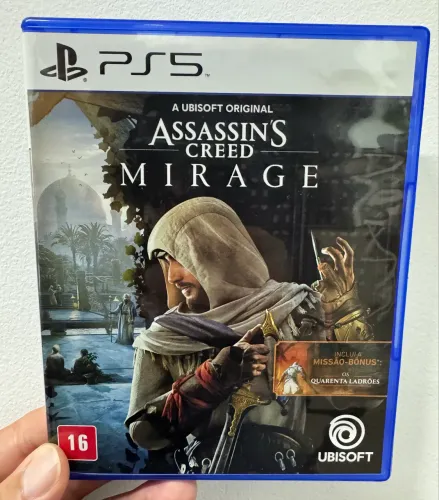 Assassins Creed Mirage jogo PS5, envio por olx 