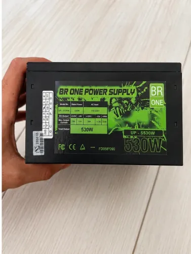 Fonte BR ONE POWER SUPPLY 530W - Semi-nova