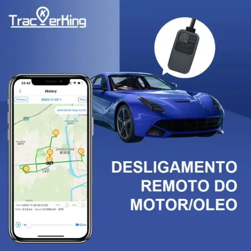 Trackerking-mini gps tracker ec33, 4g + 2g, gps tracker, j16, com suporte usb, bateria de 