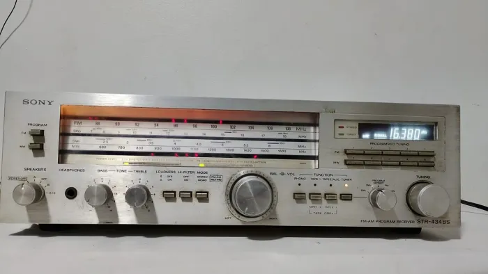 RECEIVER SONY STEREO MODELO STR-434BS PARA APROVEITAR PEÇAS OU CONSERTO