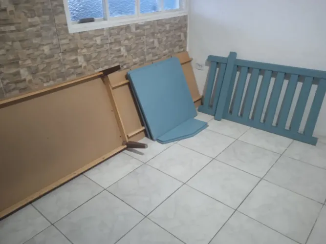Berço Mini Cama azul