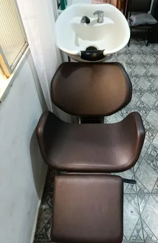 Lavatório luxo salão de beleza