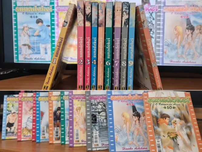 Mangá Sunadokei (coleção completa - 10 volumes )