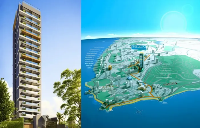 APARTAMENTO 1 QUARTO E SALA 38M² SEVEN GRAÇA