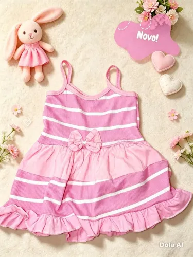 Roupas femininas de bebê