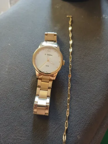 VENDO RELOGIO MONDAINE BANHADO A OURO
