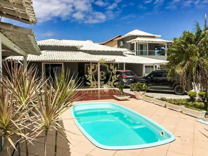 Casa Residencial com 5 quartos, 4 suítes e área gourmet à venda Parque Hotel, Araruama/RJ