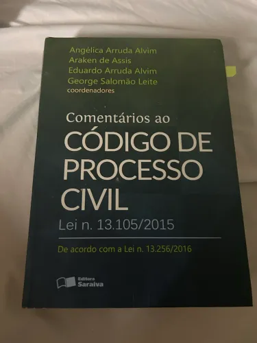 LIVRO COMENTARIOS AO CODIGO DE PROCESSO CIVIL
