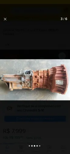 Câmbio S10 5M Eaton