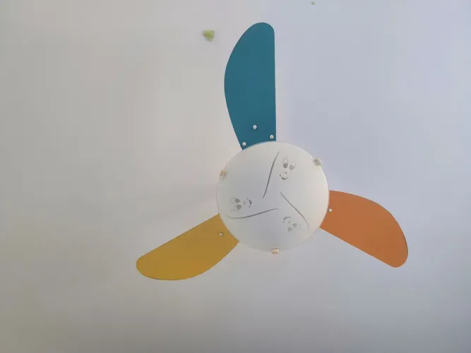 Ventilador de teto infantil