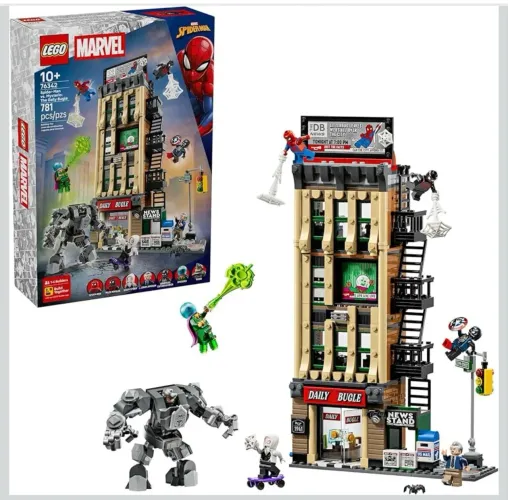 LEGO Marvel Homem-Aranha vs. Mysterio: O Clarim Diário 76342
