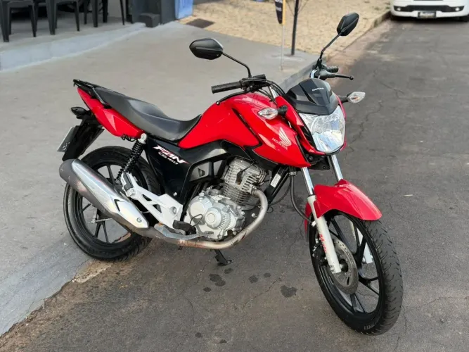 CG 160 FAN FLEX VERMELHA 2021/2022