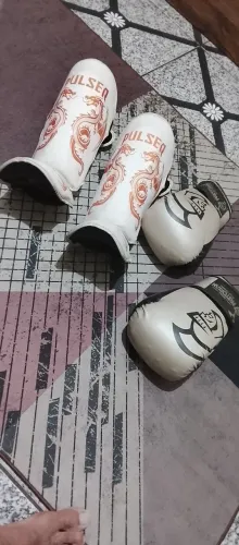 Luva e caneleira kickboxing/muaytay