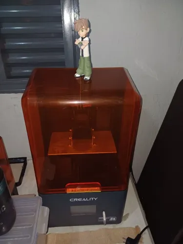 IMPRESSORA 3D RESINA CREALITY HALOT MAGE 8K + MAQUINA DE CURA PARA AS PEÇAS