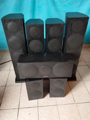 Conjunto de caixas acústicas Pioneer todas funcionando 