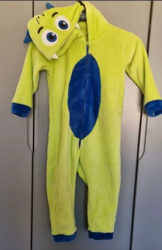 Macacão Kigurumi Monstro.