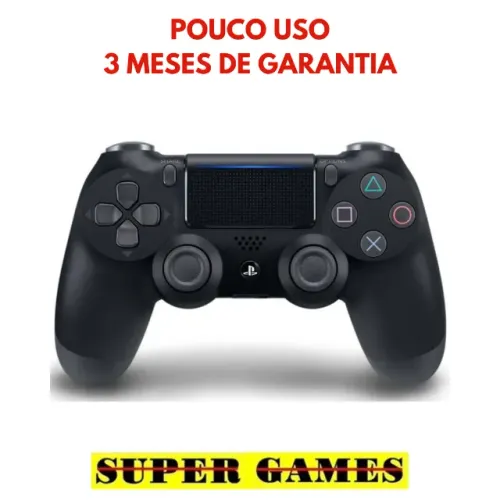 Controle original PS4 pouco uso, Loja física 20 anos de mercado, próximo ao metrô.