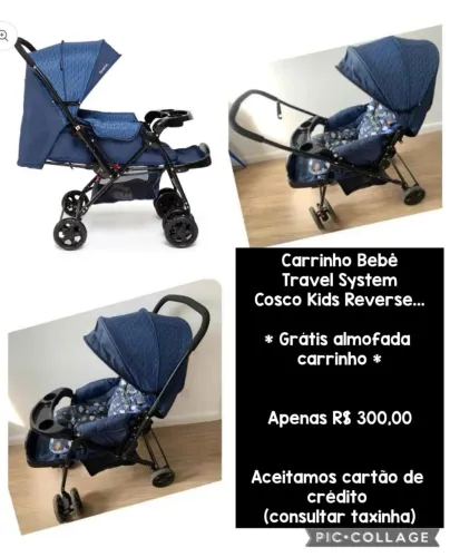 Carrinho de bebê Cosco