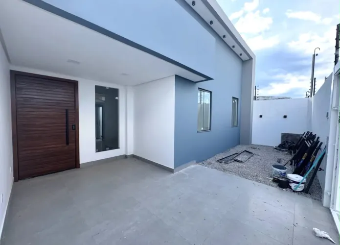 Casa com fechadura eletrônica 