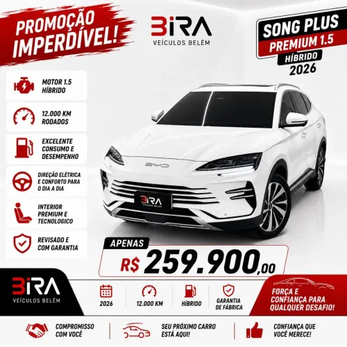 BYD Song Plus Premium 1.5 16V Aut. (hibrido) 2026